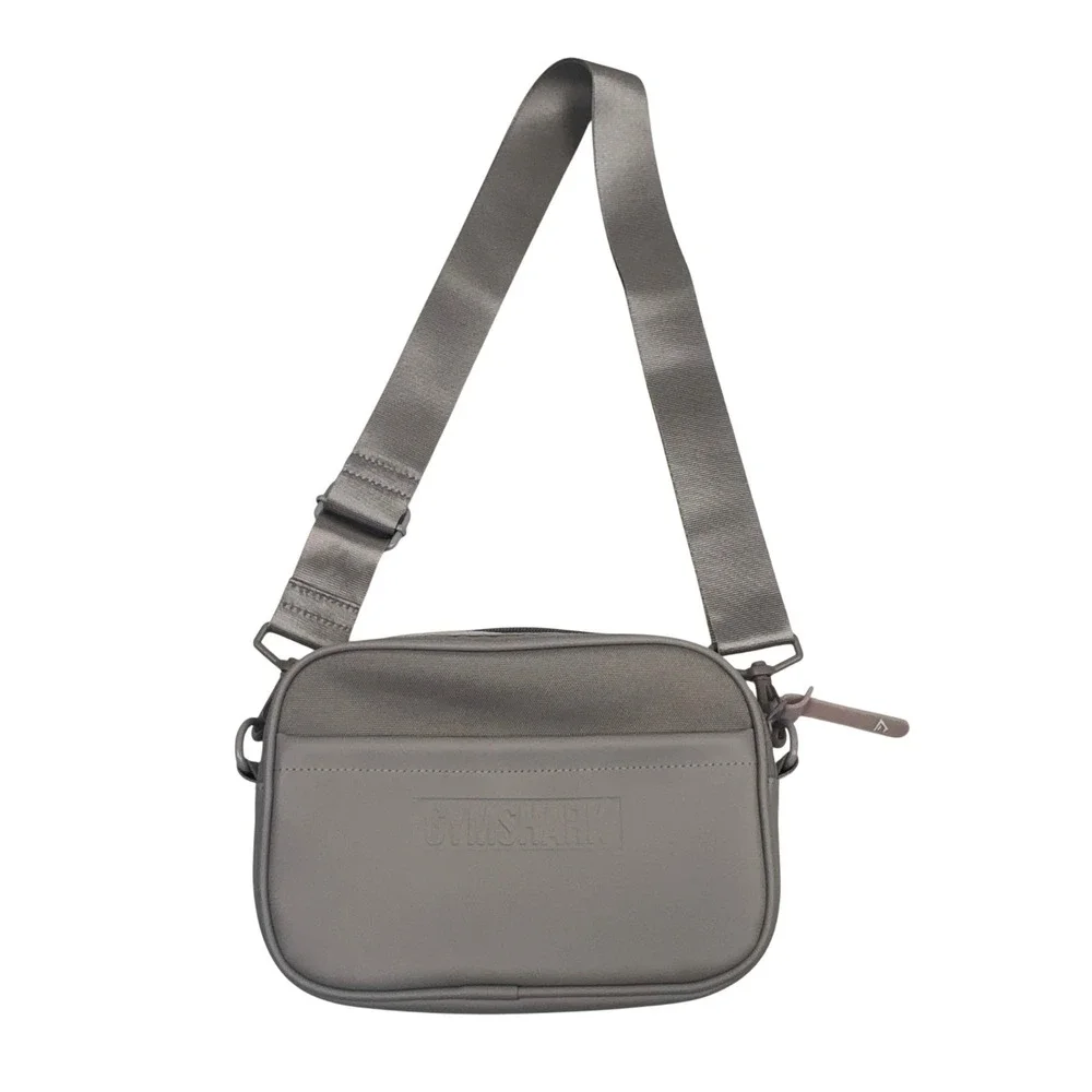 Gymshark Everyday Camera Bag Gray One Size Shoulder Crossbody Padded Strap